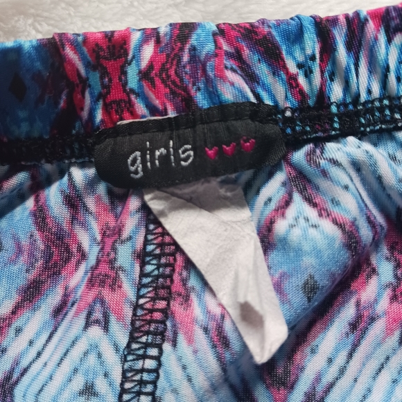 Girls • Girl's Long Colorful Abstract Design Maxi Skirt - Picture 5 of 9